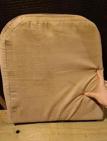 Lot 4 Galettes Coussins de Chaises jardin ou intérieur neuf, Enlèvement, Comme neuf