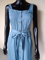 Lange zomerjurk jeans, Kleding | Dames, Jurken, Verzenden, Gedragen, Blauw