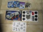 2 Metalen bouwpakketten Construction Kit vrachtwagen motor, Hobby en Vrije tijd, Ophalen of Verzenden, Zo goed als nieuw