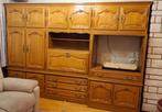 wandkast in eik, Huis en Inrichting, Ophalen, 250 tot 300 cm, Gebruikt, 200 cm of meer
