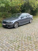 Bmw e46 320ci, Auto's, BMW, Achterwielaandrijving, Zwart, Leder, 5 zetels