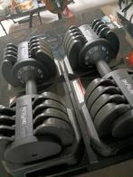Haltéres réglabes de 3 à 25 kg, Sport en Fitness, Fitnessmaterialen, Ophalen, Zo goed als nieuw, Armen, Dumbbell