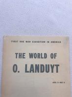 Livret Octave Landuyt 4 pages, Livres, Art & Culture | Arts plastiques, Comme neuf, Enlèvement ou Envoi, Peinture et dessin