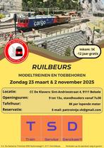 Ruilbeurs Modeltreinen Belsele 23 maart, Treinset, Gelijkstroom of Wisselstroom, Nieuw, Ophalen