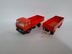 Lion Car 58+64 2800 DAF vrachtwagen met aanhangwagen, Ophalen of Verzenden, Gebruikt, Bus of Vrachtwagen, Lion Toys