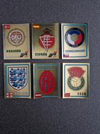 Panini EK 84 Euro EM 1984 ** 6 Verschillende Badges Mint **, Ophalen of Verzenden, Zo goed als nieuw, Poster, Plaatje of Sticker