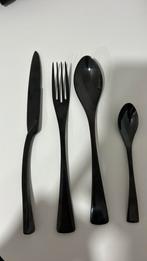 Bestek set 6 delig zwart, Huis en Inrichting, Keuken | Bestek, Ophalen, Nieuw