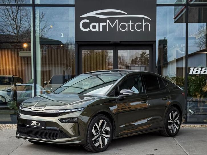 Skoda Enyaq 85 Coupé Sportline - ACC | CAMERA | KEYLESS, Autos, Skoda, Entreprise, Achat, Enyaq, ABS, Caméra de recul, Phares directionnels