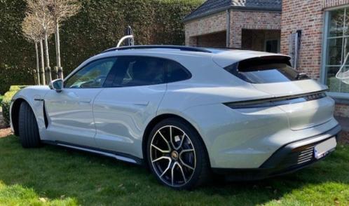 Te Koop: Porsche Taycan – Sport Turismo – Crayon Grey - Full, Auto's, Porsche, Particulier, Taycan, 360° camera, ABS, Achteruitrijcamera