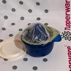 Bol Tupperware Bake to Basics 650 ml+ presse-agrumes Nouveau, Enlèvement ou Envoi, Neuf, Bleu