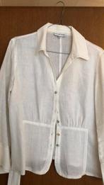 Witte linnen blouse, Ophalen, Gerard Darel, Beige, Maat 42/44 (L)