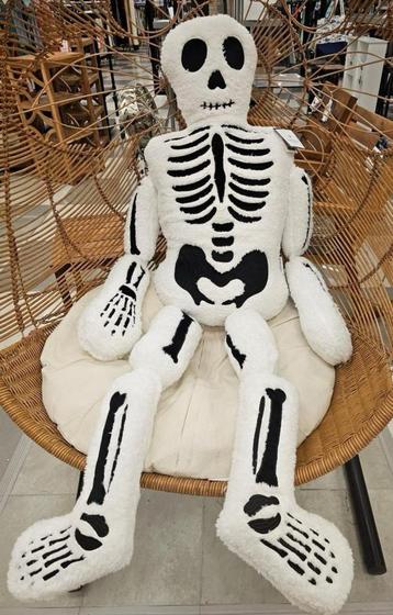 Skeleton Skelet XL full body kussen knuffel Storehouse 155cm