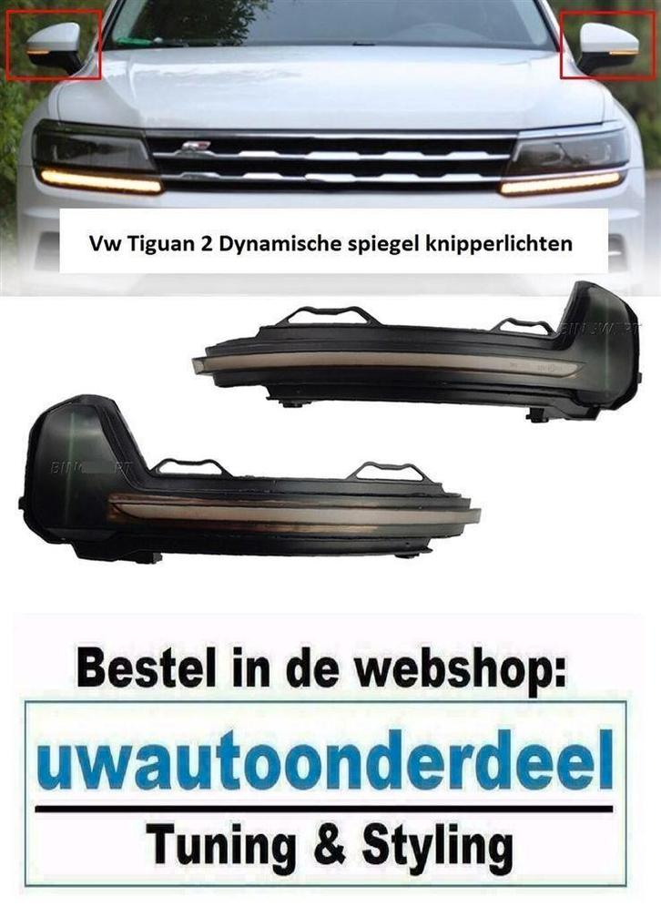 Dynamische Knipperlichten Geschikt Voor Vw Tiguan 2 R line T, Autos : Divers, Tuning & Styling, Envoi