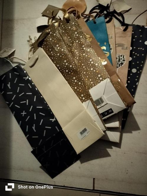 Zeven geschenkverpakkingen voor wijn, Hobby en Vrije tijd, Feestartikelen, Zo goed als nieuw, Overige typen, Ophalen