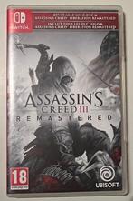 Nintendo Switch Assassin's Creed 3 Remastered, Avontuur en Actie, Gebruikt, Vanaf 18 jaar, 1 speler