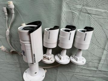 4 ipcamera’s Hikvision, Enlèvement, Utilisé