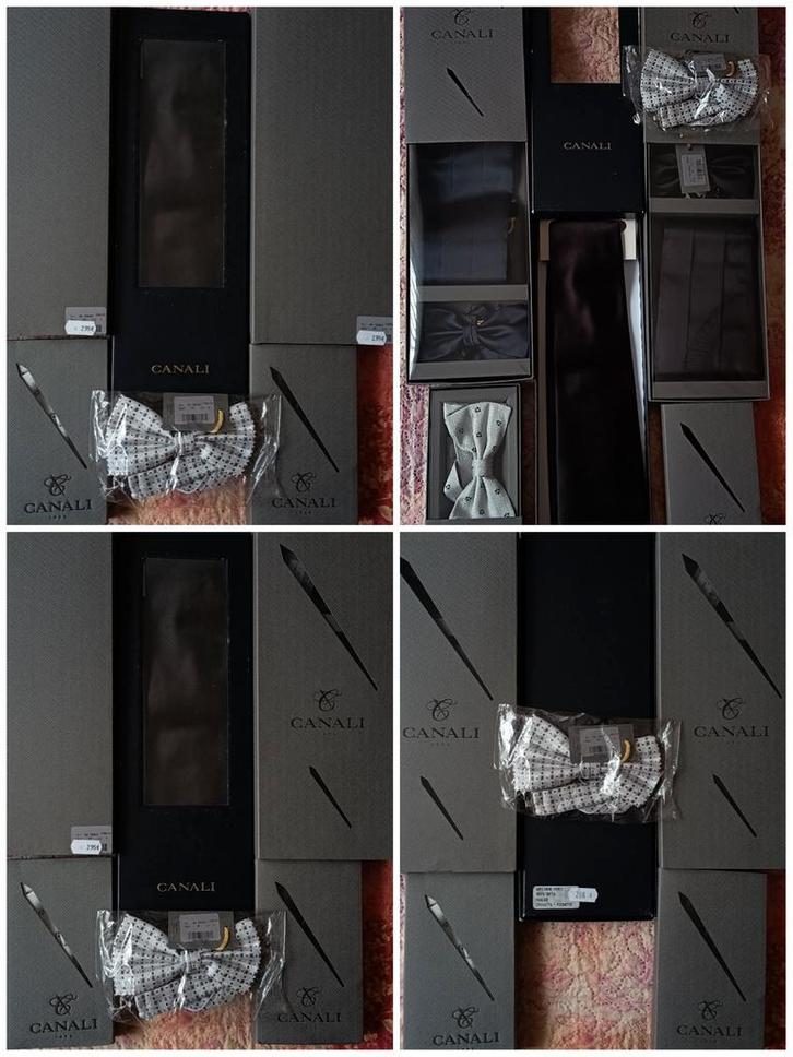 6 de Mes 😃 Accessoires Neufs CANALI (8 pièces), Kleding | Heren, Trouwkleding en Trouwaccessoires, Accessoires, Ophalen