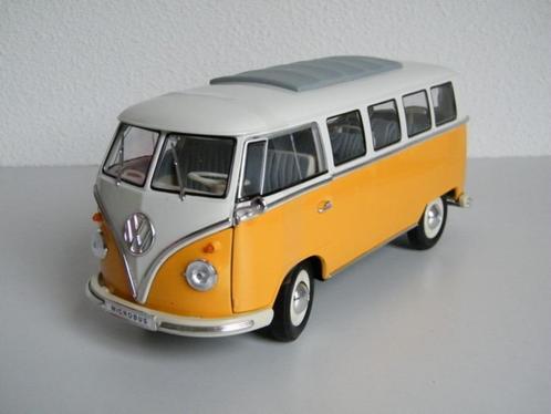 Nieuw modelauto Volkswagen T1 bus – Welly 1:18, Hobby & Loisirs créatifs, Voitures miniatures | 1:18, Neuf, Autres types, Welly