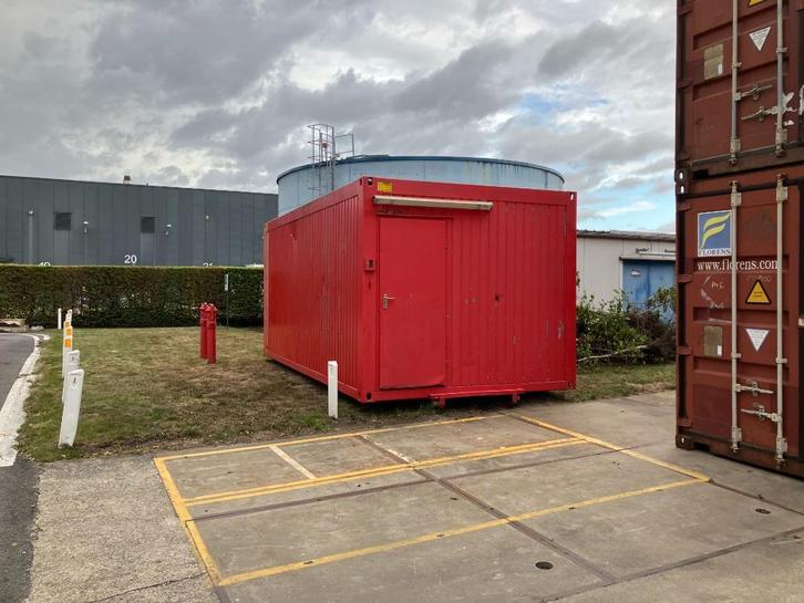 Werfunit, tiny house, bureaucontainer 6x3m, Zakelijke goederen, Machines en Bouw | Keten en Containers, Ophalen