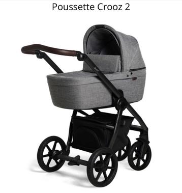 Poussette Quax Crooz, Enlèvement ou Envoi, Poussette, Autres marques, Avec nacelle