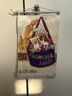 vlag vaandel wimpel Carnaval Aalst 1984, Diversen, Ophalen of Verzenden, Gebruikt