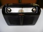 RADIO ANTIQUE LMT DE 1950 EN BAKELITE s ALLUME bon état, Envoi