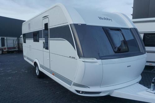 Nieuwe 6pers.Hobby met 2p bed, stapelbed, BADKAMERCARAVAN, Caravans en Kamperen, Caravans, Bedrijf, tot en met 6, Rondzit, Hobby