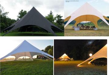 Voordeel! Campershelter 14x14m Starshade Stertent 2024 RGB, Enlèvement ou Envoi, Neuf
