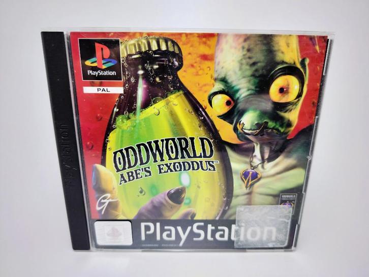 Oddworld: Abe's Exoddus – PlayStation 1 (PAL – Duitse versie, Games en Spelcomputers, Games | Sony PlayStation 1, Refurbished