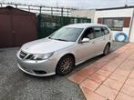 Saab 9-3, Auto's, Saab, Zwart, Leder, 5 deurs, Particulier