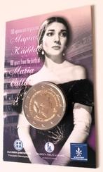 Griekenland 2 Euro 2023 Maria Callas in Coincard, Postzegels en Munten, Verzenden, Griekenland, 2 euro, Losse munt