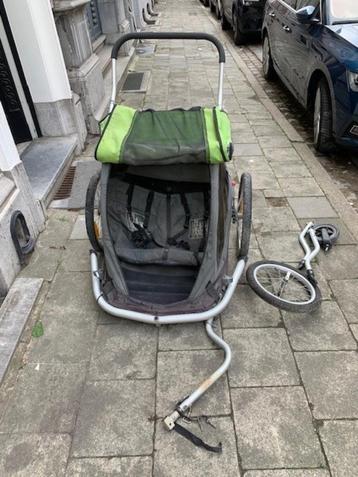fietskar croozer, Fietsen en Brommers, Fietsaccessoires | Aanhangwagens en Karren, Ophalen, Gebruikt, Kinderkar, 20 tot 40 kg