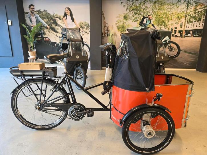 Elektrische Nihola Dog middenmotor 2 jaar garantie KORTING, Fietsen en Brommers, Fietsen | Dames | Omafietsen, Versnellingen, Ophalen of Verzenden