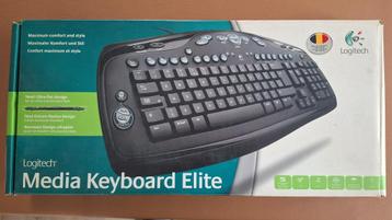 NIEUW Media Keyboard Elite van Logitech beschikbaar voor biedingen