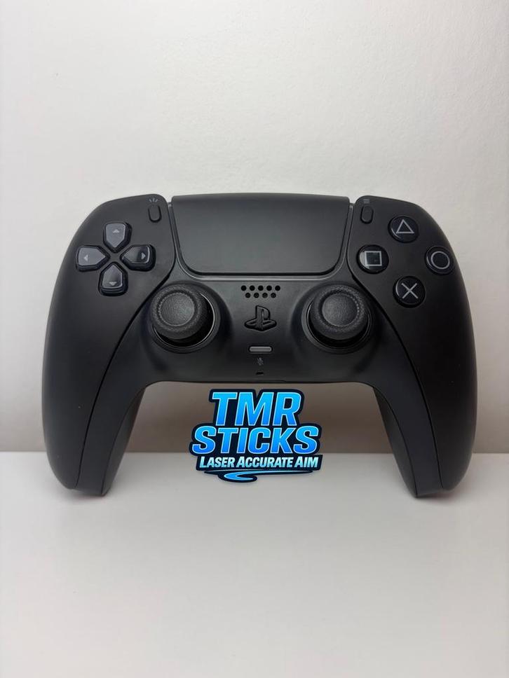 Ps5 DualSense controller - zwart - TMR Pro Sticks, Games en Spelcomputers, Spelcomputers | Sony Consoles | Accessoires, Zo goed als nieuw