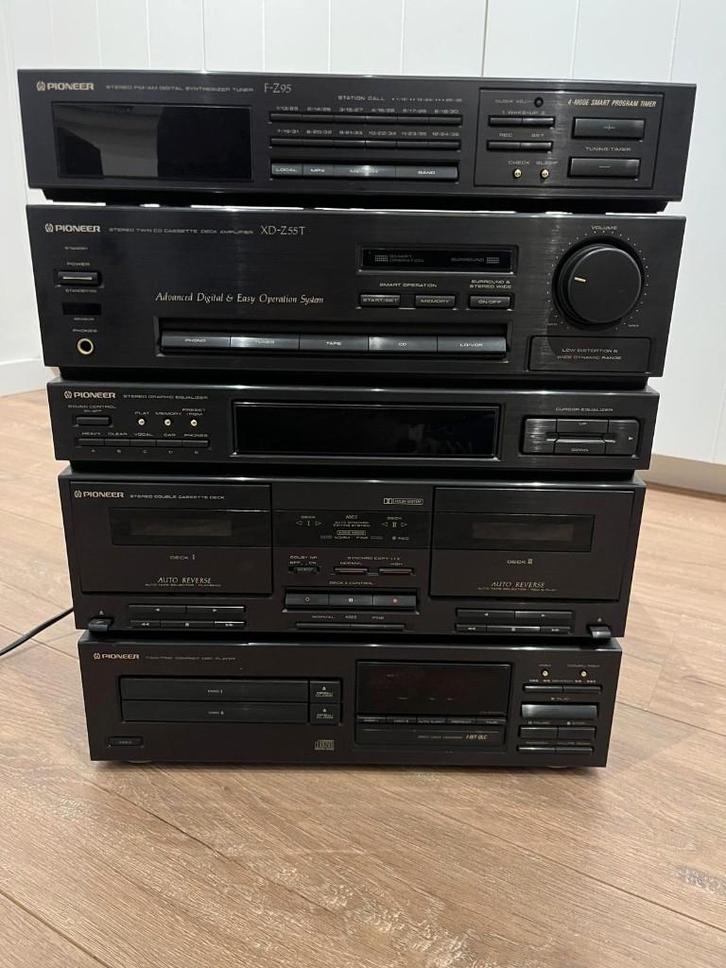 Pioneer Stereo Component Set – Complete Installatie, Audio, Tv en Foto, Stereoketens, Gebruikt, Cassettedeck, Cd-speler, Tuner of Radio
