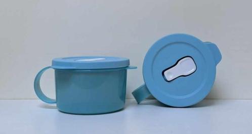 Tupperware « CrystalWave » Tasse - 520 ml - x 2 - Bleu, Maison & Meubles, Cuisine| Tupperware, Neuf, Boîte, Bleu, Enlèvement ou Envoi