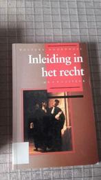 Inleiding in het (Nederlands) recht, Ophalen of Verzenden, Gelezen, Hoger Onderwijs