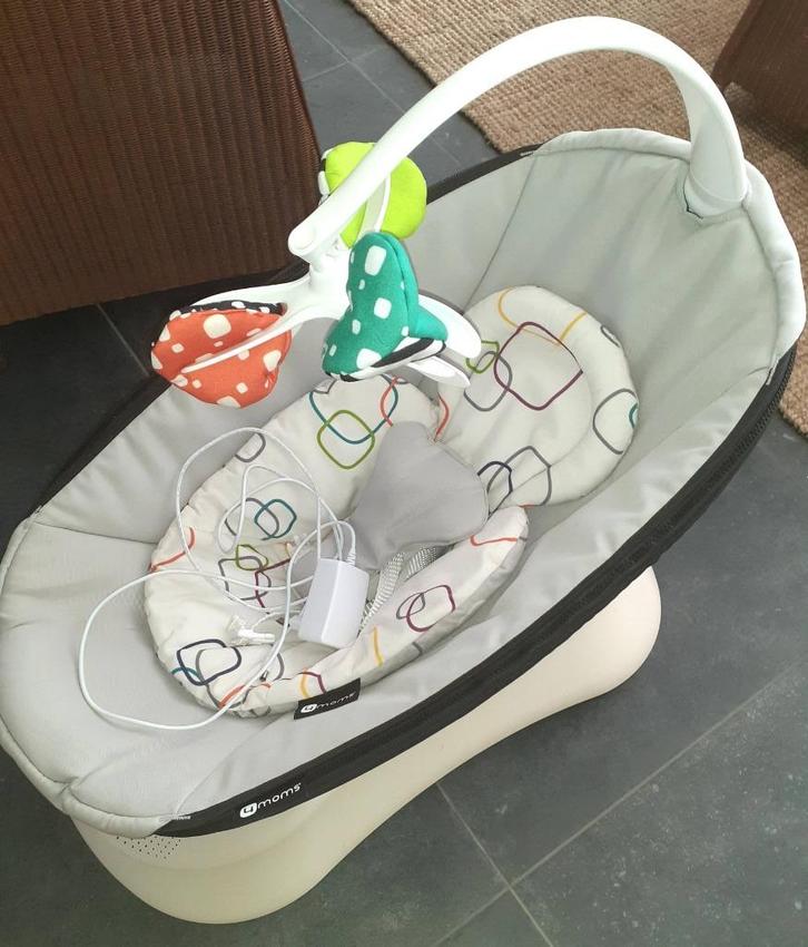Baby 4moms Rockaroo schommelstoel met newborn inlegkussen, Kinderen en Baby's, Wipstoeltjes, Nieuw, Schommelstoel, Overige merken