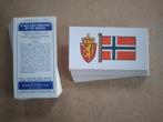 Flags & Emblems of the World complete set 50 chromos vlaggen, Ophalen of Verzenden, 1960 tot 1980, Buitenland