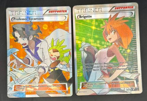 Pokémon - 2x Full Art - Trainers, Hobby en Vrije tijd, Verzamelkaartspellen | Pokémon, Zo goed als nieuw, Ophalen of Verzenden