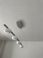 Plafondverlichting luster met 4 lampen, Huis en Inrichting, Lampen | Plafondlampen, Ophalen, Gebruikt