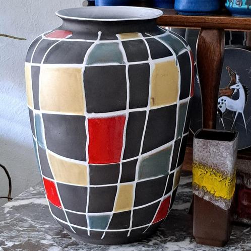 Schlossberg-vaas, decor Kuba, XL, Antiek en Kunst, Antiek | Keramiek en Aardewerk, Ophalen