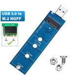 USB 3.0 Naar M.2 SATA NGFF SSD Reader Adapter 5Gbps B-M-Key, Nieuw, Ophalen of Verzenden, SATA, SSD