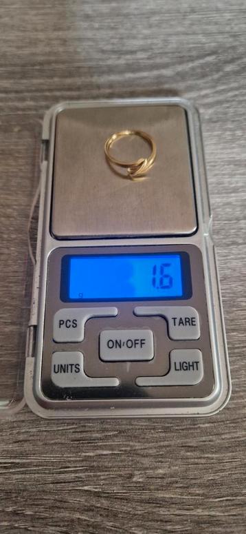 Bague or 18k taille 50 beschikbaar voor biedingen