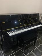 Yamaha piano en piano bank, Muziek en Instrumenten, Piano's, Ophalen, Zwart, Zo goed als nieuw, Piano