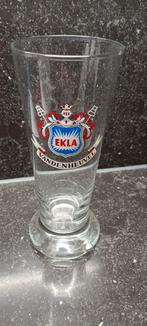 Oud bierglas ekla br. VANDEN HEUVEL BRUSEL, Enlèvement ou Envoi, Comme neuf