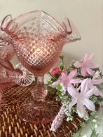 Vintage glaswerk ijscoupes beker glas, Ophalen of Verzenden