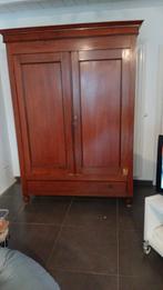 authentieke houten kast - roodbruin, Huis en Inrichting, Ophalen, Gebruikt