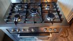 Solitaire 5 pits semi professioneel gasfornuis, 60 cm of meer, Ophalen of Verzenden, Zo goed als nieuw, Gas